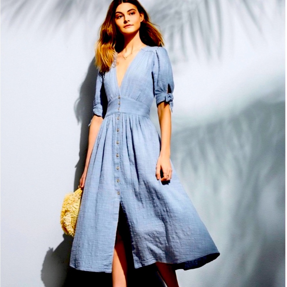 Free People Love of my Life Midi Dress